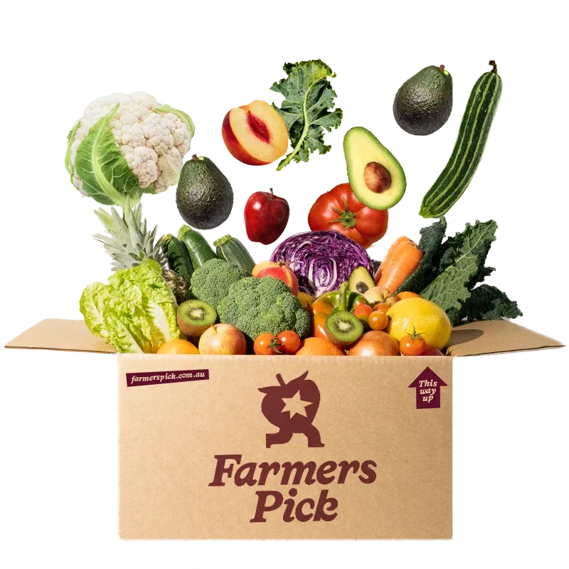 Box Produce Bursting Open Box