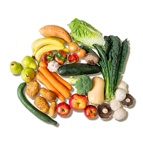 Small fruit and veg
