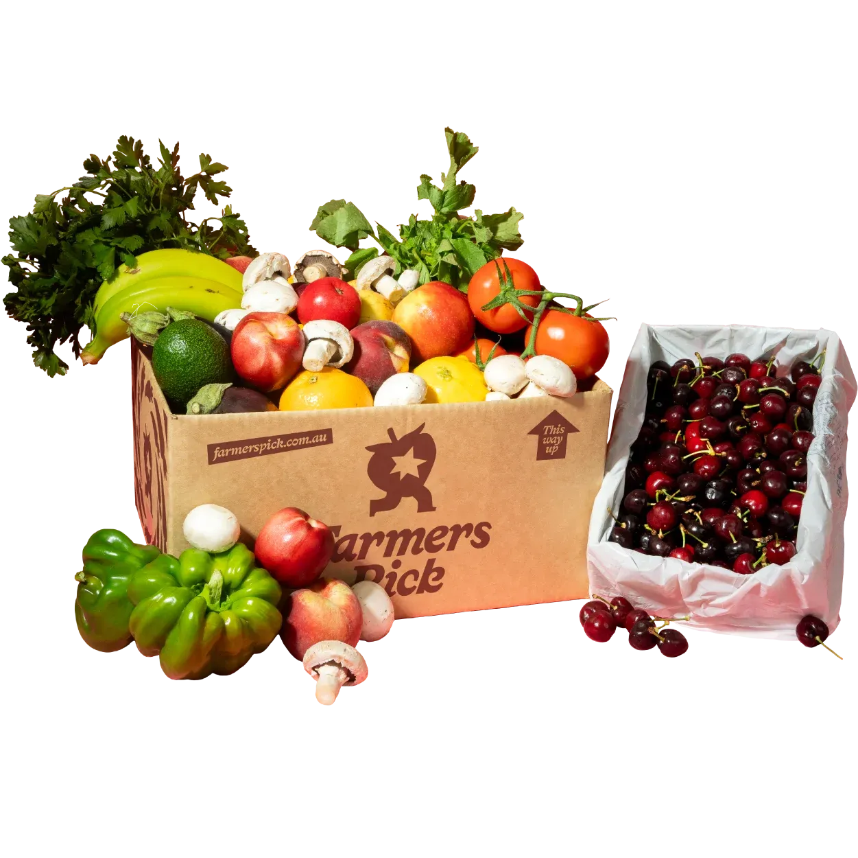 Cherry box with Farmers Pick subscription